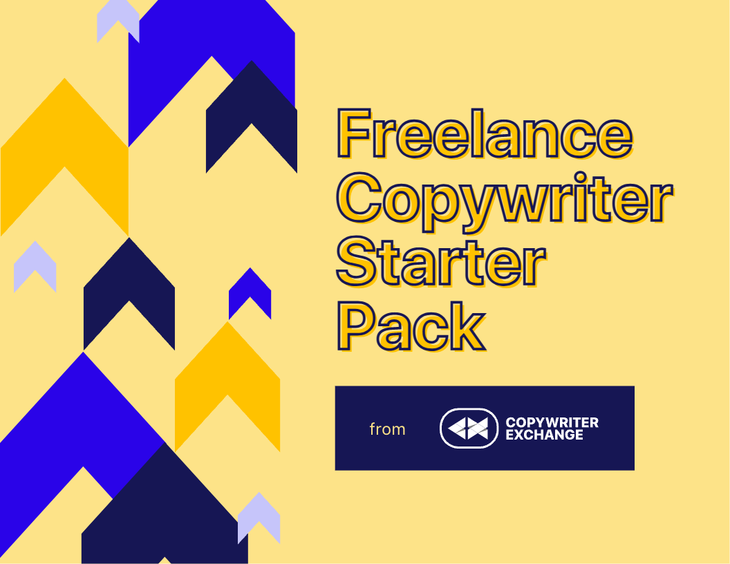 The 2023 Copywriting Resources Freelance Starter Pack from Copywriter Exchange